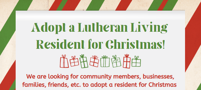 Adopt a Resident for Christmas